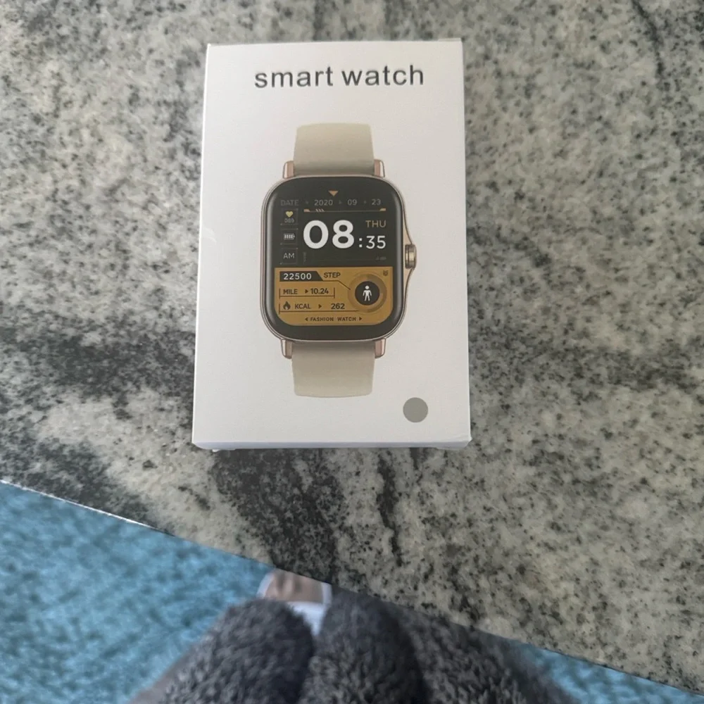 Smart Watch New in Box with Grey Band